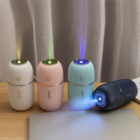 M nawilżacz 300ML ultradźwiękowy USB zapachowy olejek eteryczny dyfuzor romantyczny kolor lampka nocna Mist Maker Humidificador Portable 3